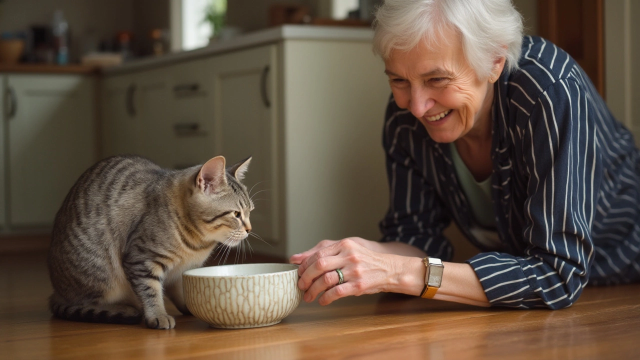 Recognizing Signs of Satiety in Cats