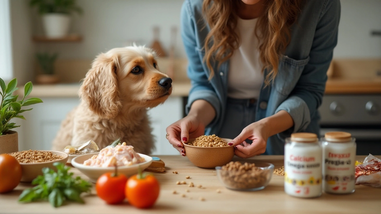 Essential Supplements for Homemade Dog Food Recipes