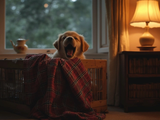 Should You Cover Your Dog Crate with a Blanket at Night?