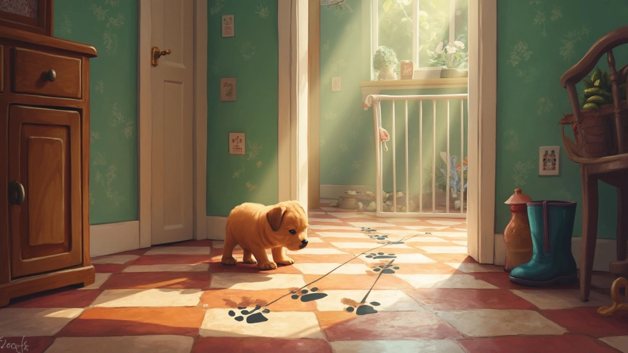 Creating a Safe Home for a Free-Roaming Puppy
