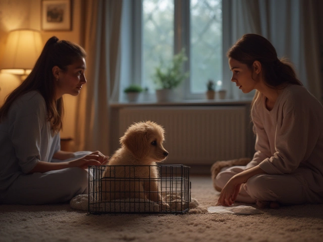 Puppy Crate Training: Should You Use a Pee Pad at Night?
