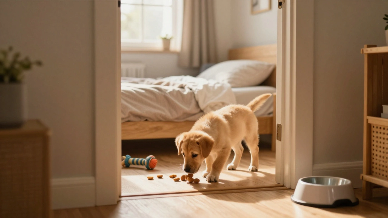 Should I Lock My Puppy in His Crate During the Day?