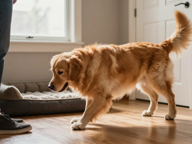 Why Do Dogs Stretch When They See You?