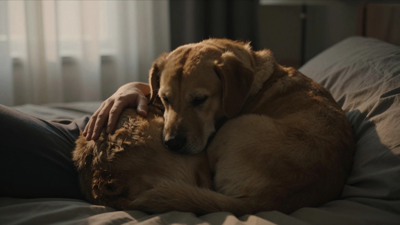 Why Dogs Sleep Next to Their Favorite Person