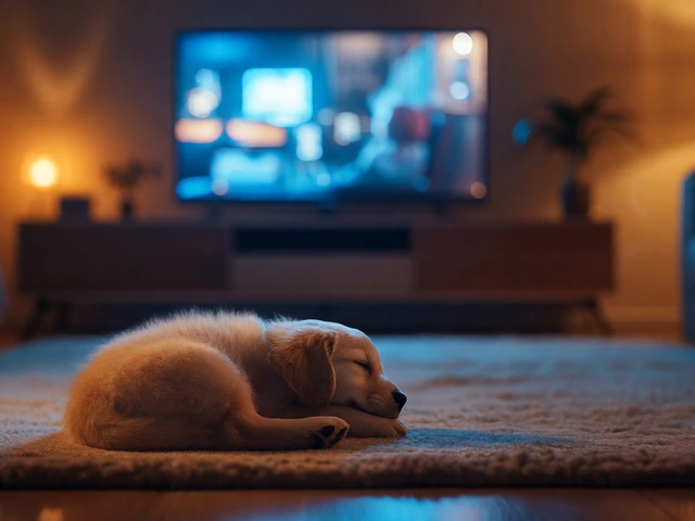 Should I Leave the TV On for My Puppy at Night? Pros, Cons, and Best Practices